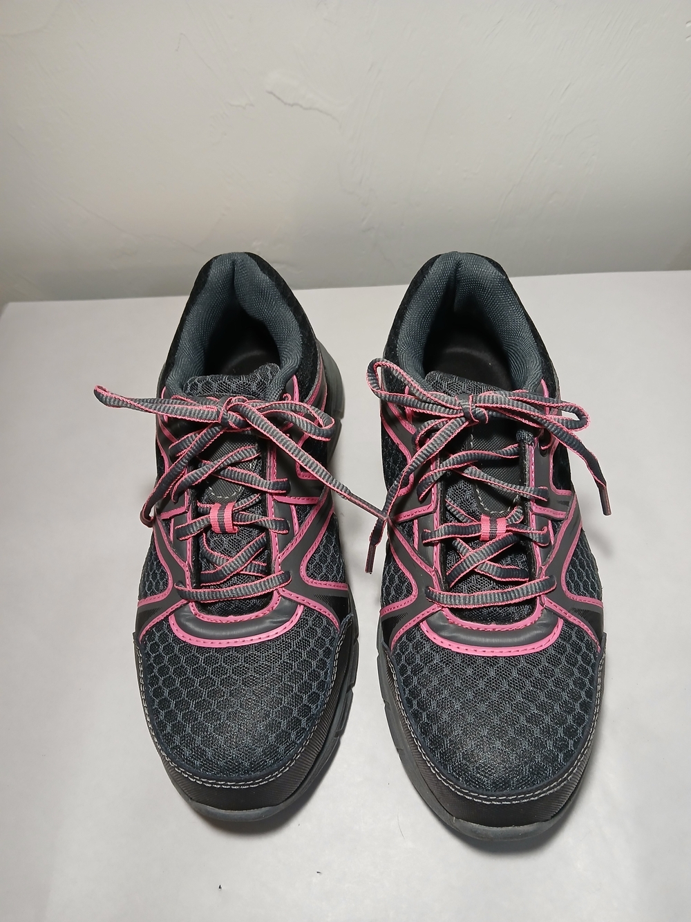 Brahma Women Gray Steel Toe Work Shoes Sz. 6.5